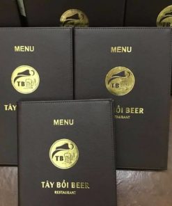 MENU BÌA DA GIÁ RẺ